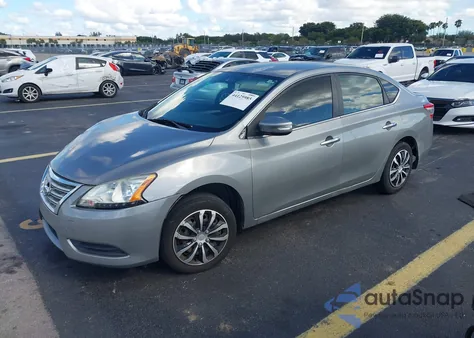 2014 Nissan Sentra Sv from USA, damaged, VIN 3N1AB7AP8EY305569